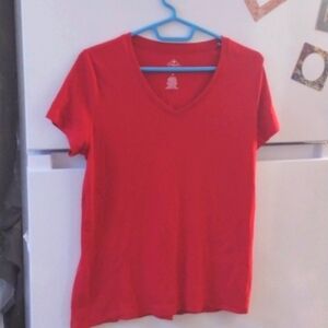 Women's St. Johns Bay short sleeve top size M